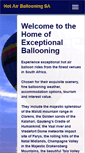 Mobile Screenshot of hotairballooningsa.co.za